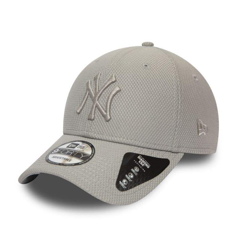 Gorras New Era 9forty Grises - New York Yankees Diamond Era 45287NPEY